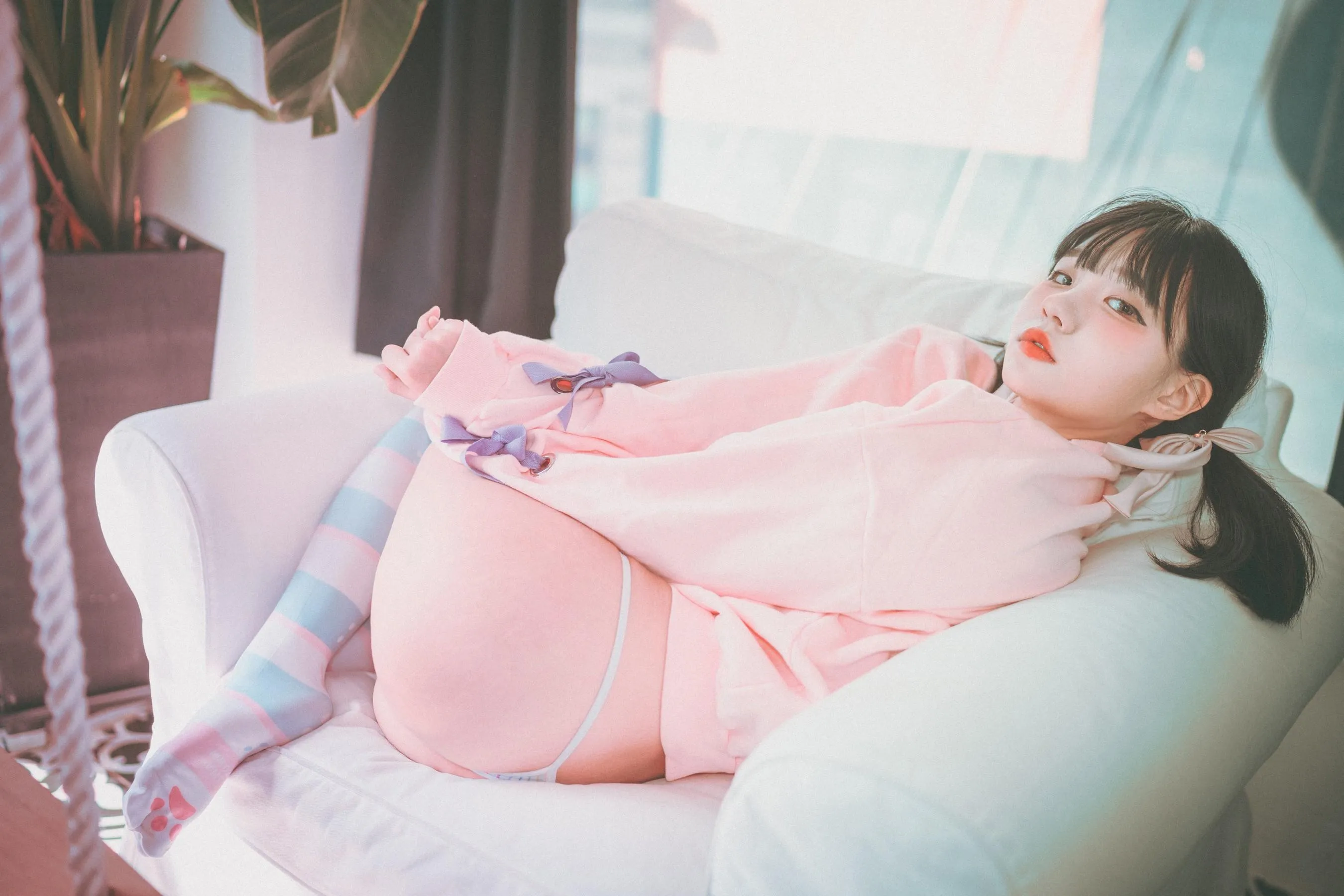 Jenny 정제니 – NO.24 [DJAWA] Lovely Pink [34P]插图